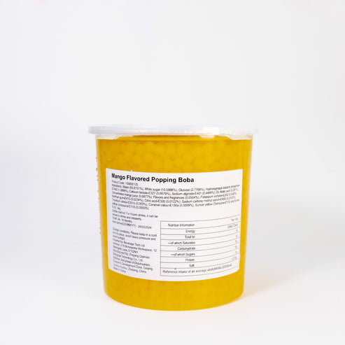 Mango Popping Boba