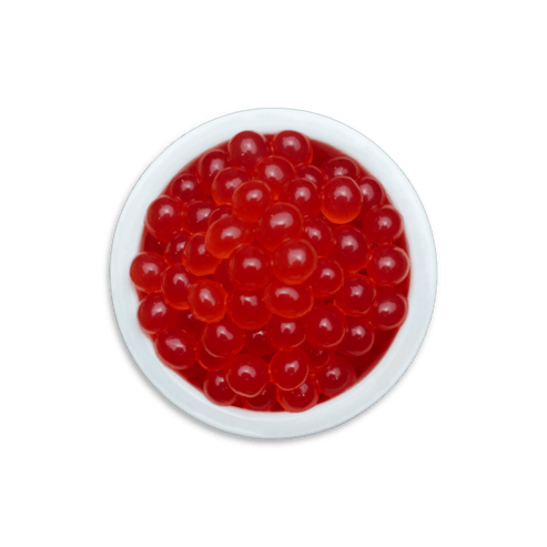 Strawberry Flavoured Popping Boba