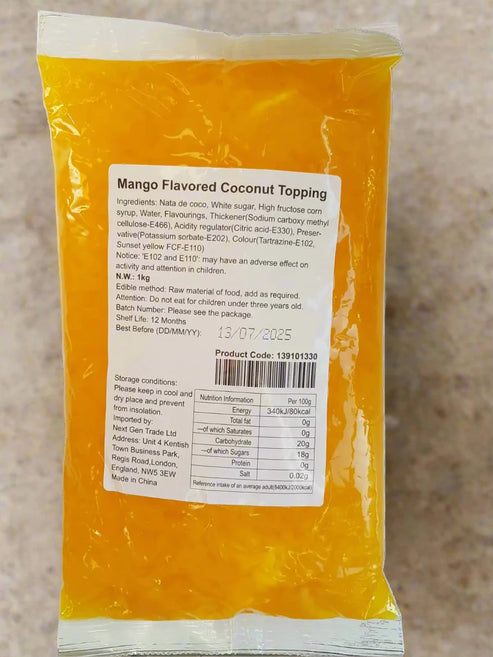 Mango Poppin Boba